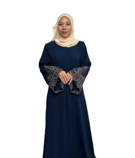Abaya Sulam Naurah – Material Fursan Premium