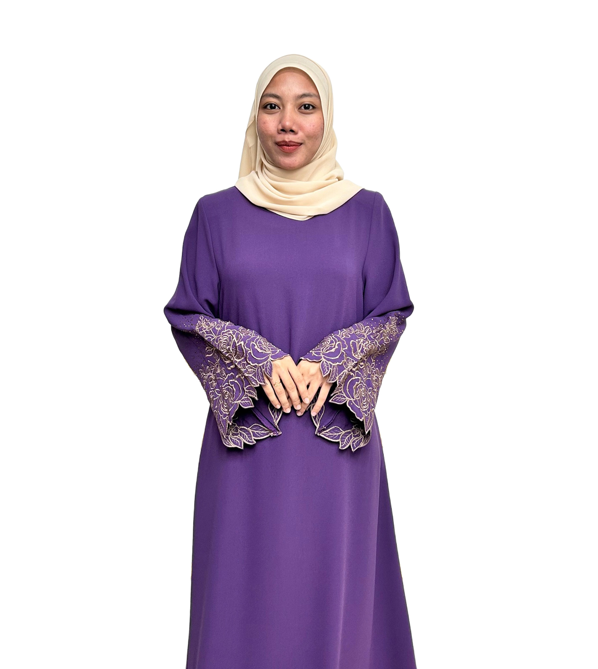 Abaya Sulam Naurah – Material Fursan Premium - Image 5